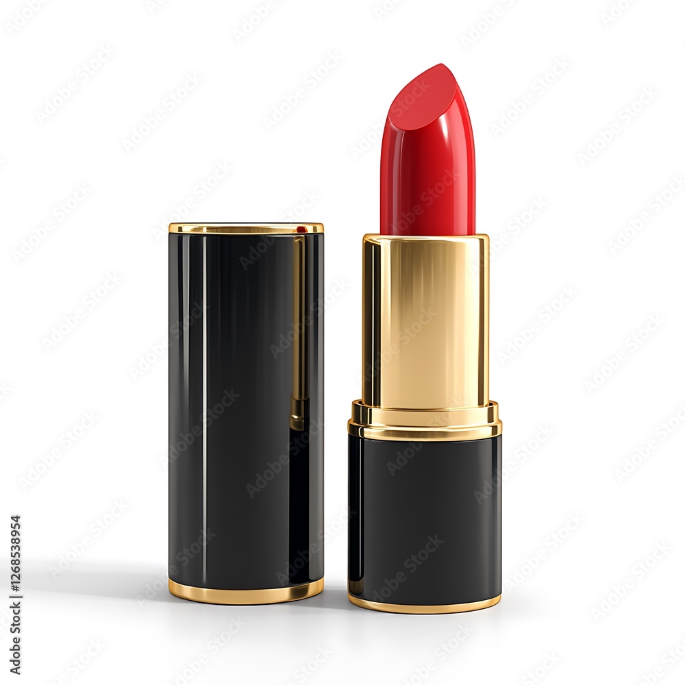 Obraz premium Lipstick on a white background.