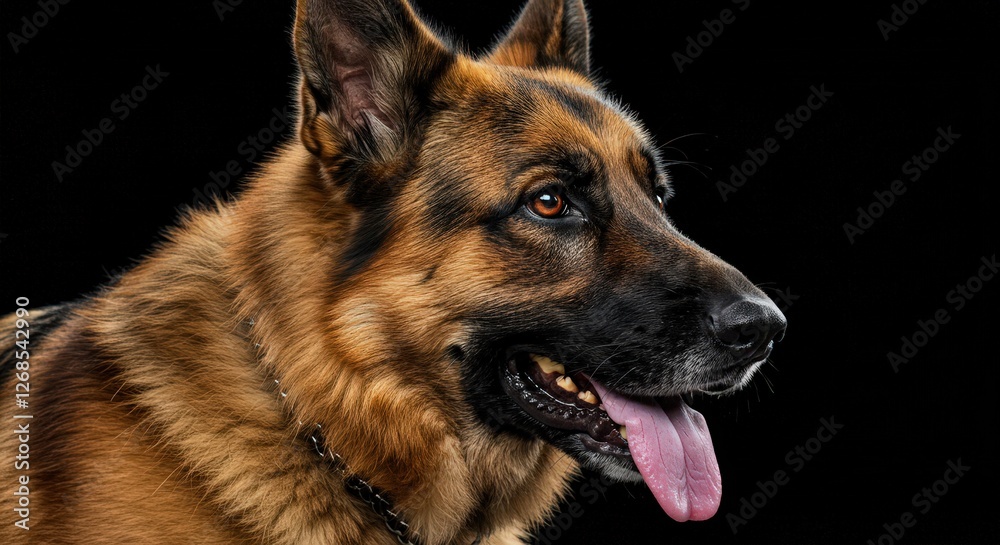 Abstract closeup concept of a with sharply detailed fur and black background Abstract closeup concept of a with sharply detailed fur and black background