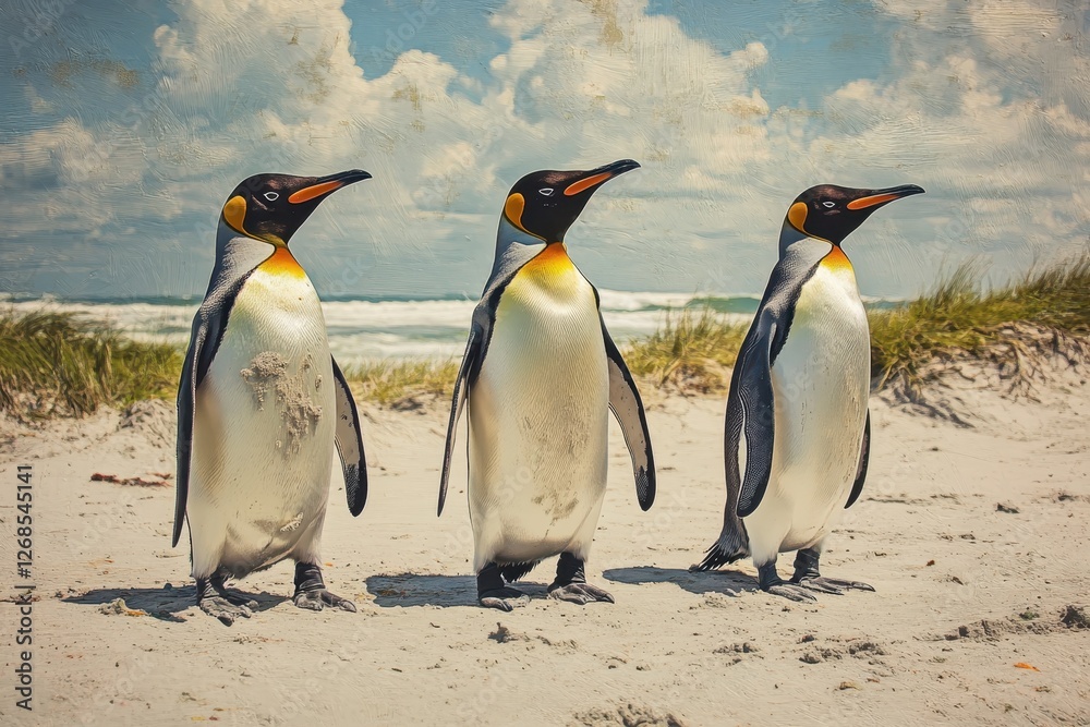 Fototapeta premium penguins