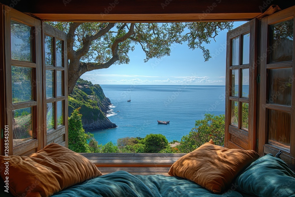 Fototapeta premium room with a view