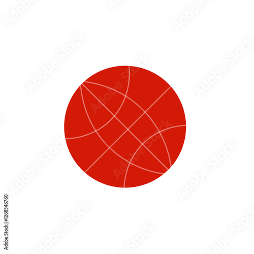Basketball Vector Illustration in Cartoon Style