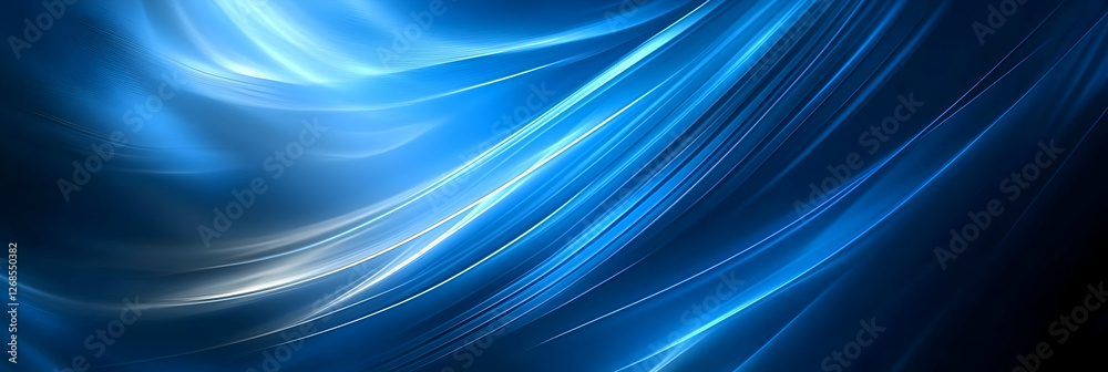 Fototapeta premium Blue abstract background vector