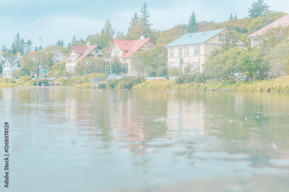 Obraz premium アイスランドの美しい風景