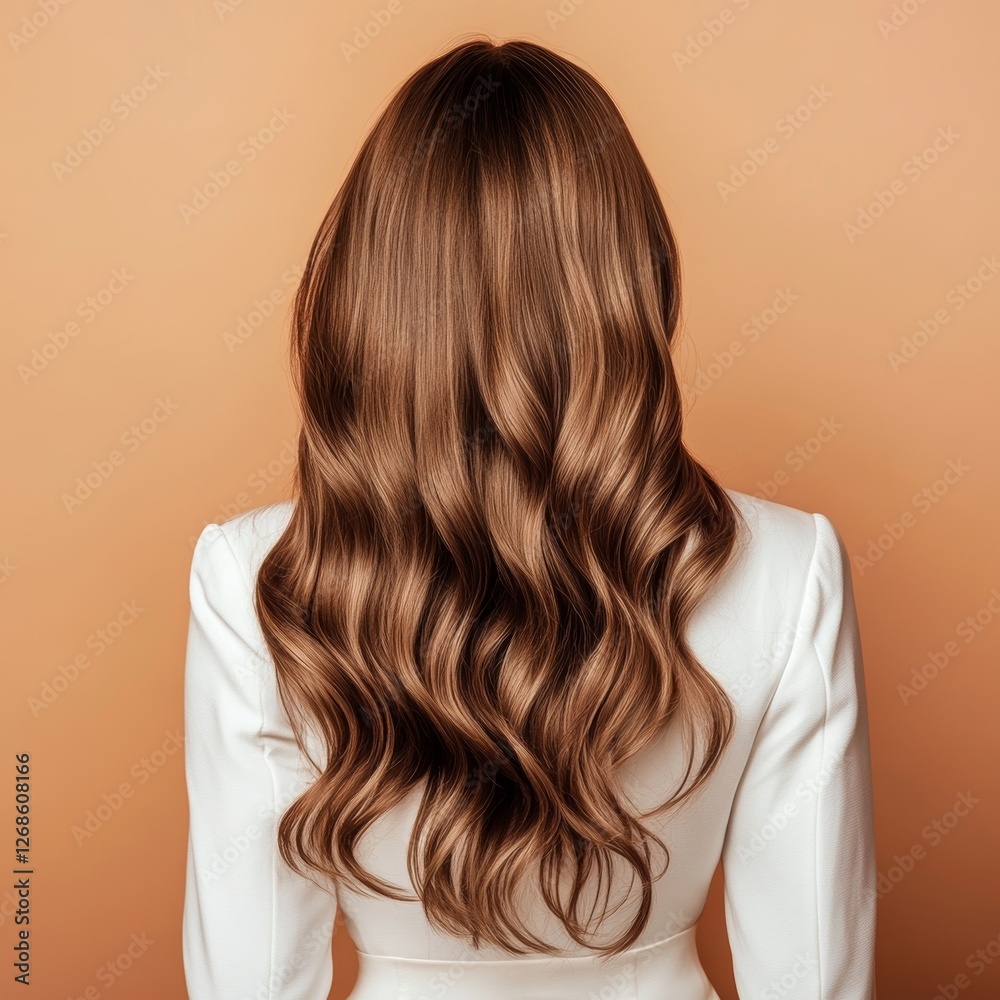 Fototapeta premium woman with long hair