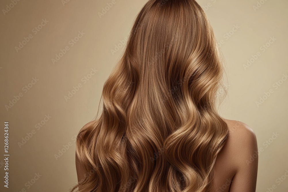 Fototapeta premium long brown hair