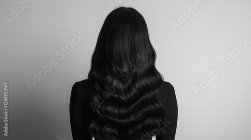 woman with long hair