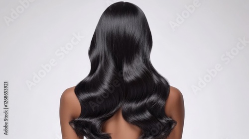 woman with long hair
