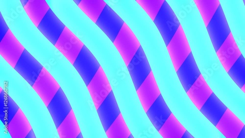Wallpaper Mural purple and white stripes vj loop 3D. Move Torontodigital.ca