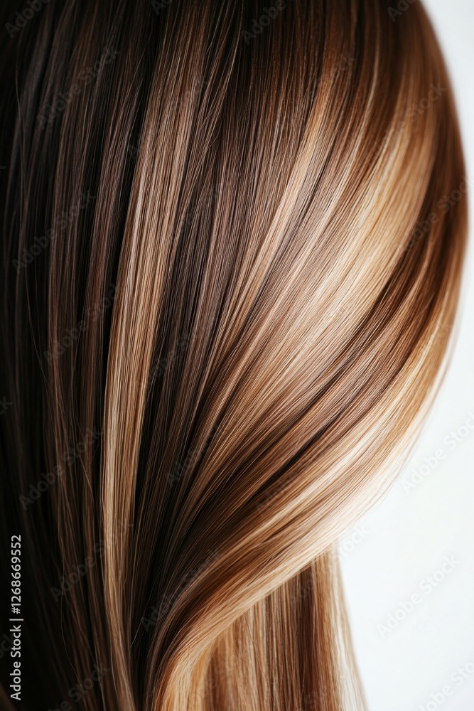 Fototapeta premium long hair style