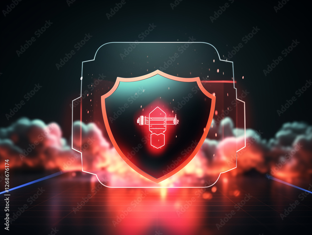 Fototapeta premium shield