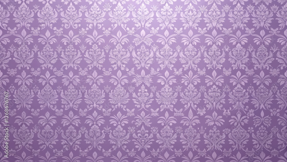 Soft, gradient purple seamless wallpaper with subtle texture and organic patterns, interior, minimalist,  interior