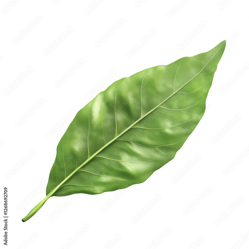 Obraz premium 3d green leaf