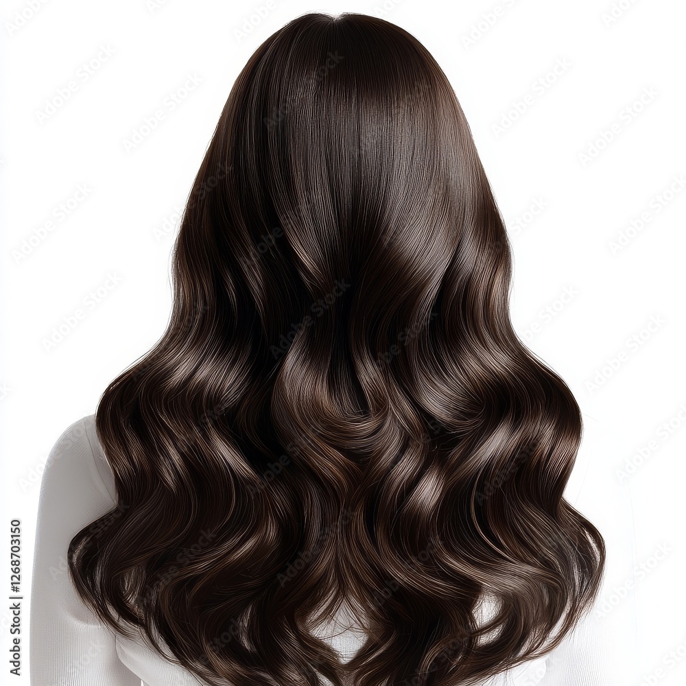 Fototapeta premium long hair style