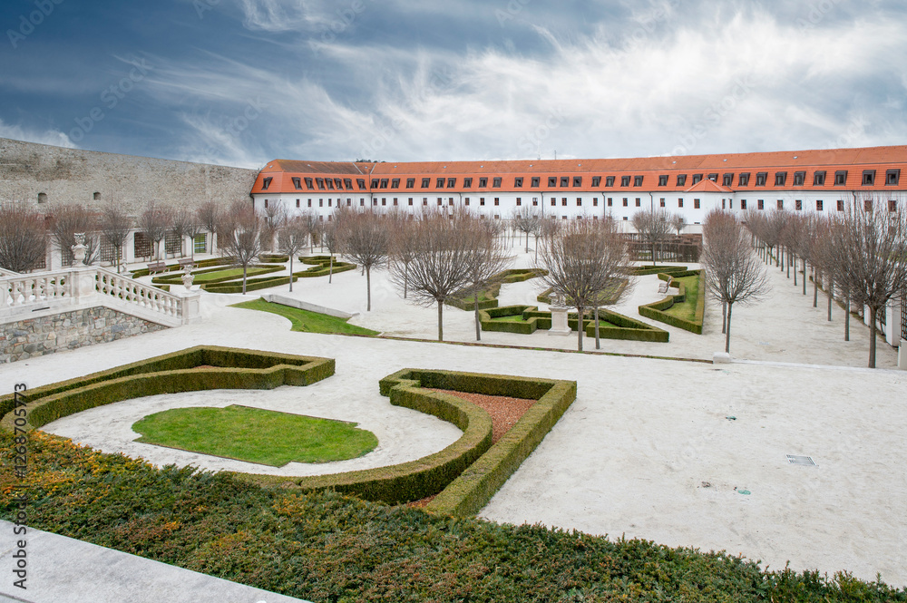 Obraz premium Bratislava castle. Bratislavsky hrad. Slovakia.