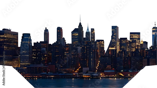 Chicago Skyline with Iconic Architecture and Sunset View