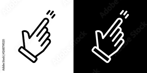 Easy icons vectors set in stroke line style.