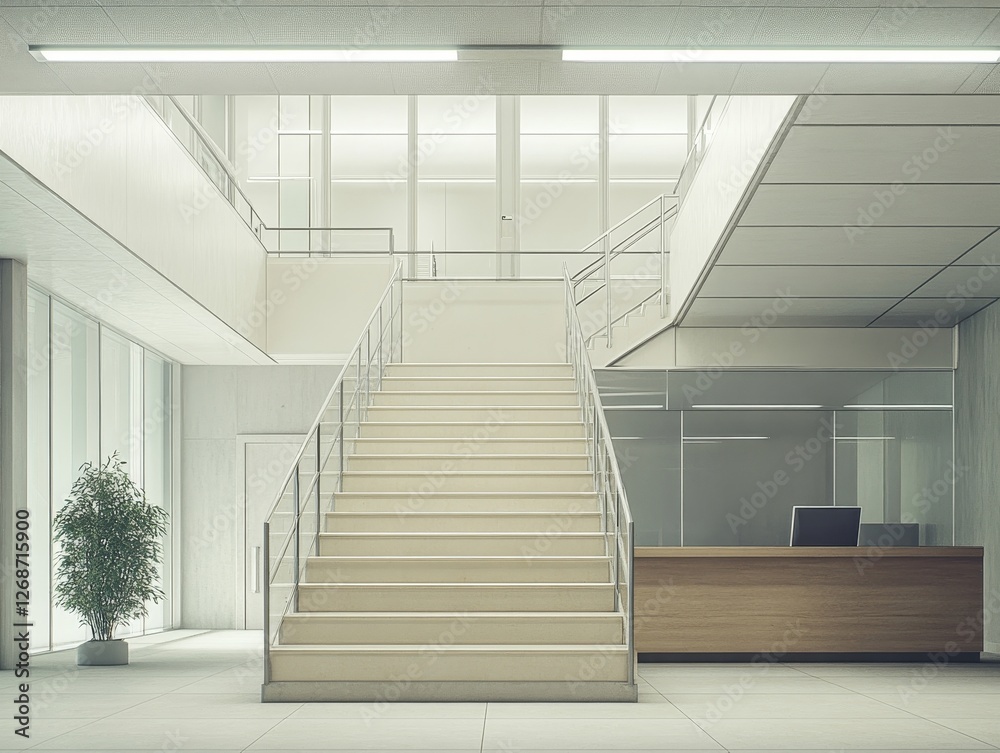 Obraz premium corridor in a hotel