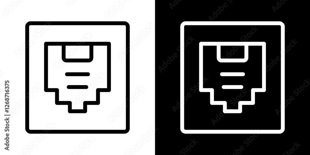 TCP icons vectors set in stroke line style. TCP icons vectors set in stroke line style.