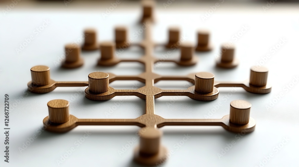 Abstract Wooden Network Structure Design Background art data tree form Abstract Wooden Network Structure Design Background art data tree form