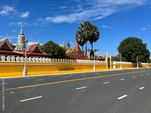 Obraz na płótnie Royal Palace of Cambodia w salonie