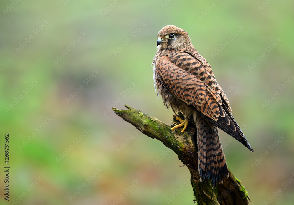 Common kestrel bird ( Falco tinnunculus ) Common kestrel bird ( Falco tinnunculus )