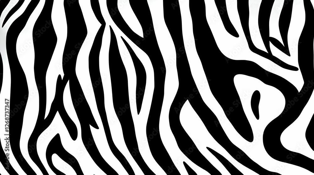 Black and white zebra stripe pattern background with bold wavy lines, ideal for modern design, animal print fashion, safari-themed decor, seamless wallpaper, and graphic art projects Black and white zebra stripe pattern background with bold wavy lines, ideal for modern design, animal print fashion, safari-themed decor, seamless wallpaper, and graphic art projects