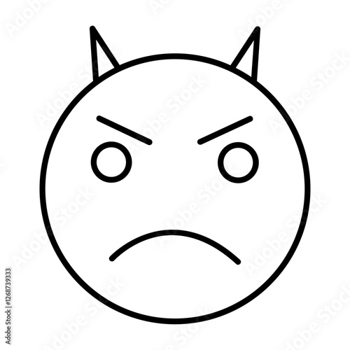Angry Emoji Icon