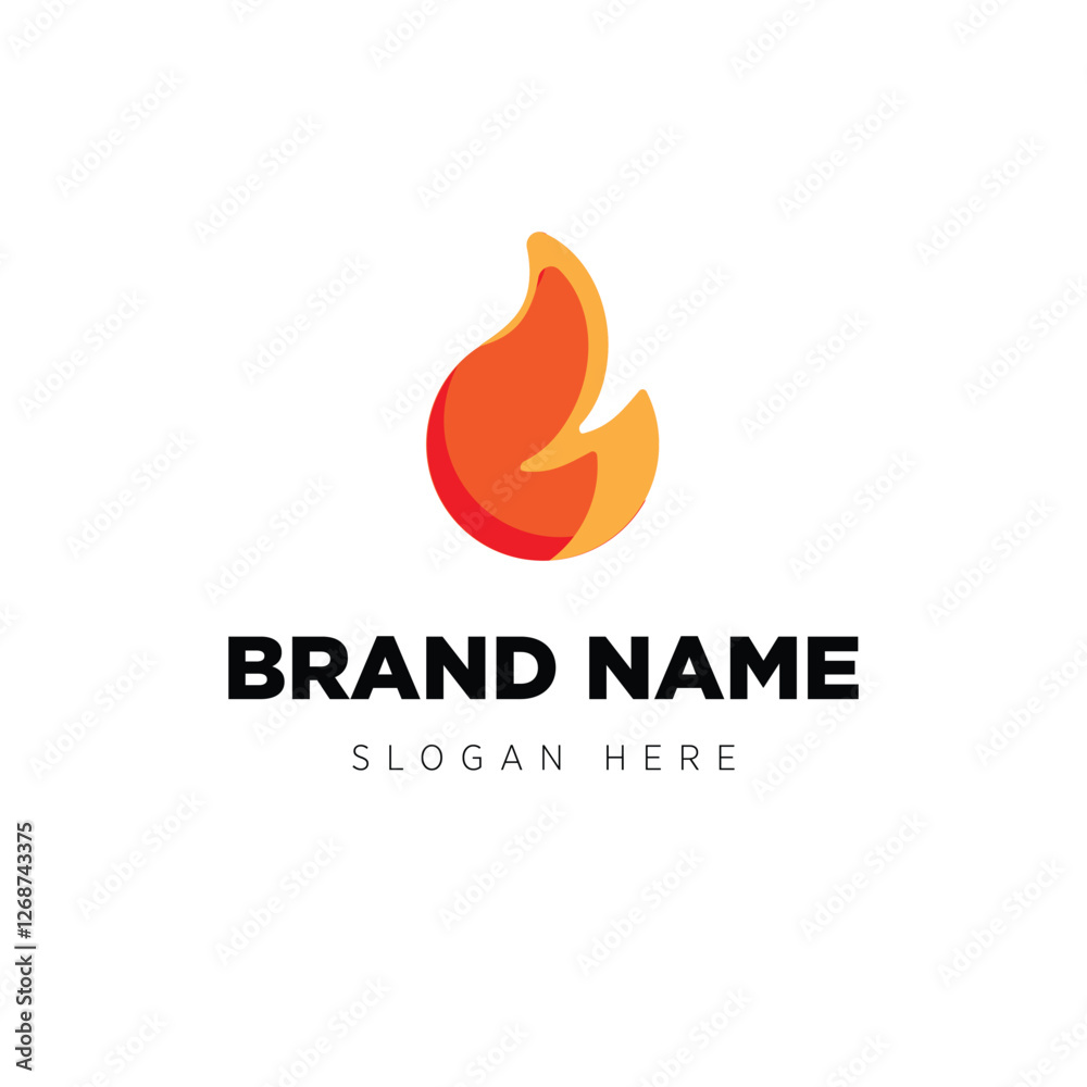 Fire logo design Fire logo design