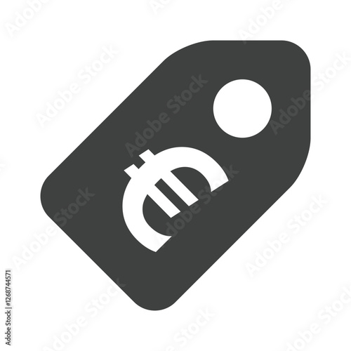 EUR tagline design black fill