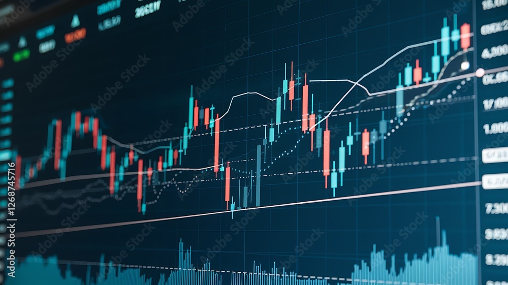 Stockmarket online trading chart candlestick on crypto currency platform. Stock exchange financial market price candles graph image. Stockmarket online trading chart candlestick on crypto currency platform. Stock exchange financial market price candles graph image.