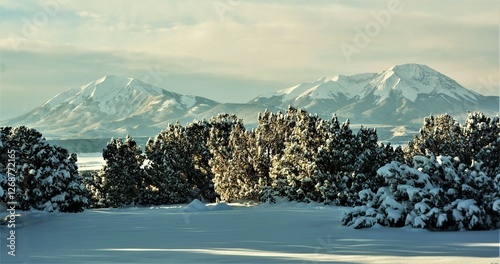 The Spanish Peaks are a pair of prominent mountains located in southwestern Huerfano County, Colorado. The Spanish Peaks were designated a National Natural Landmark in 1976.