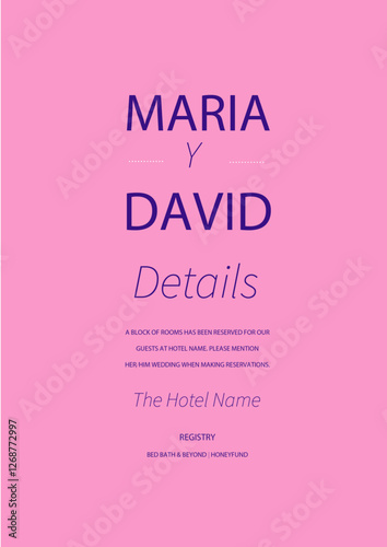 Beautiful wedding invitation cards