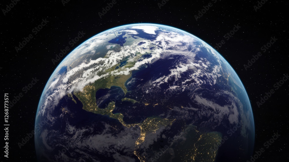 Obraz premium earth in space