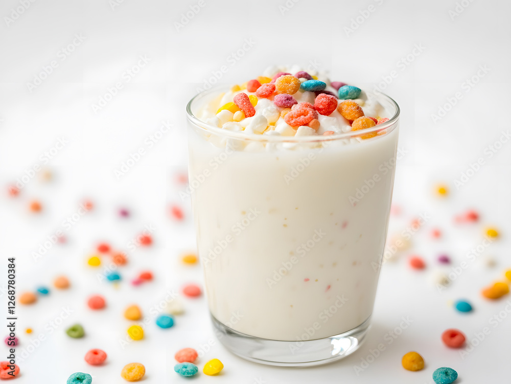 Cereal corn flakes breakfast background Cereal corn flakes breakfast background