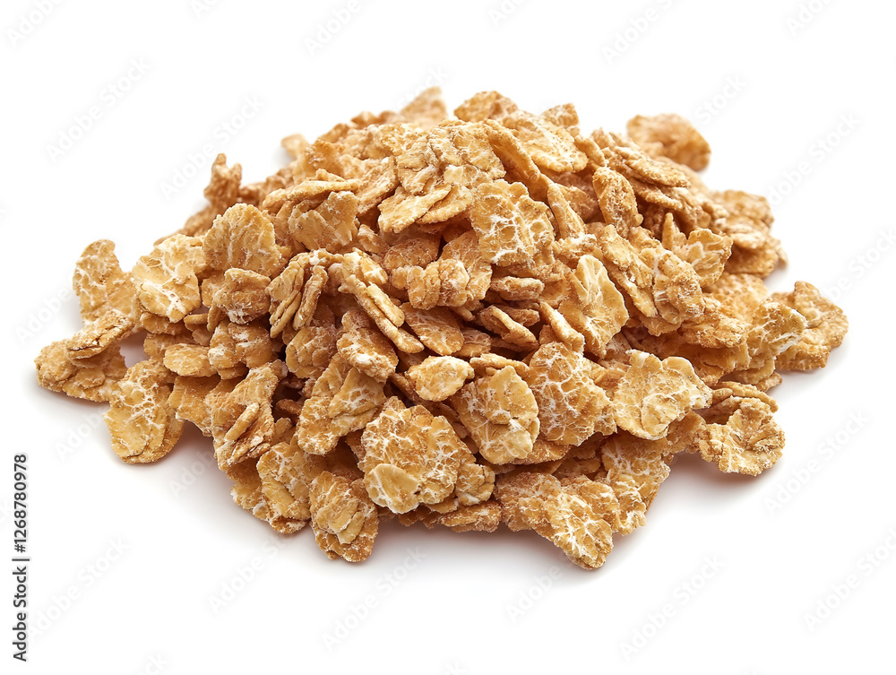 Cereal corn flakes breakfast background
