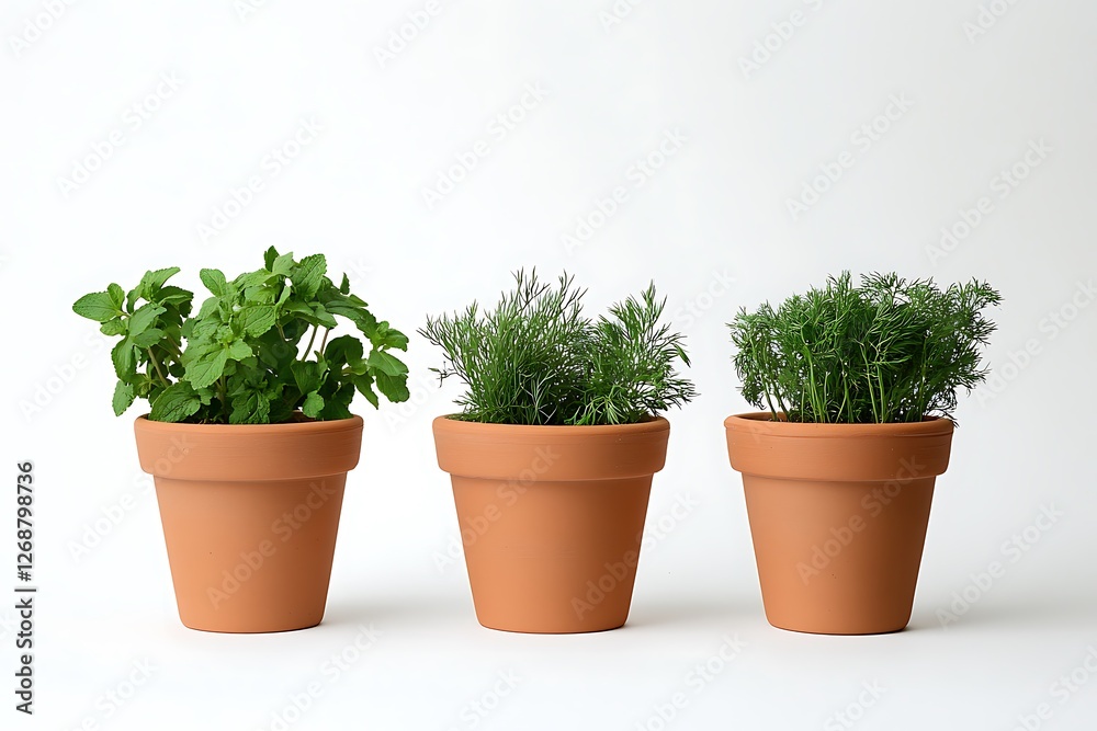 herbs in pots herbs in pots
