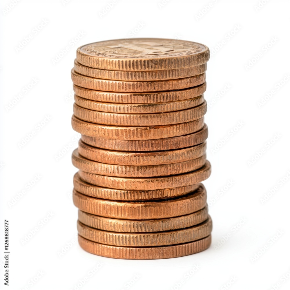 Three stacks of golden coins arranged on a wooden surface representing wealth and financial growth Three stacks of golden coins arranged on a wooden surface representing wealth and financial growth