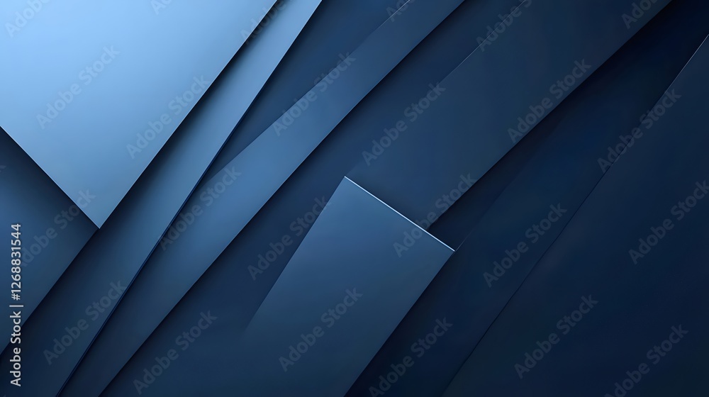 Abstract blue layers, design background Abstract blue layers, design background