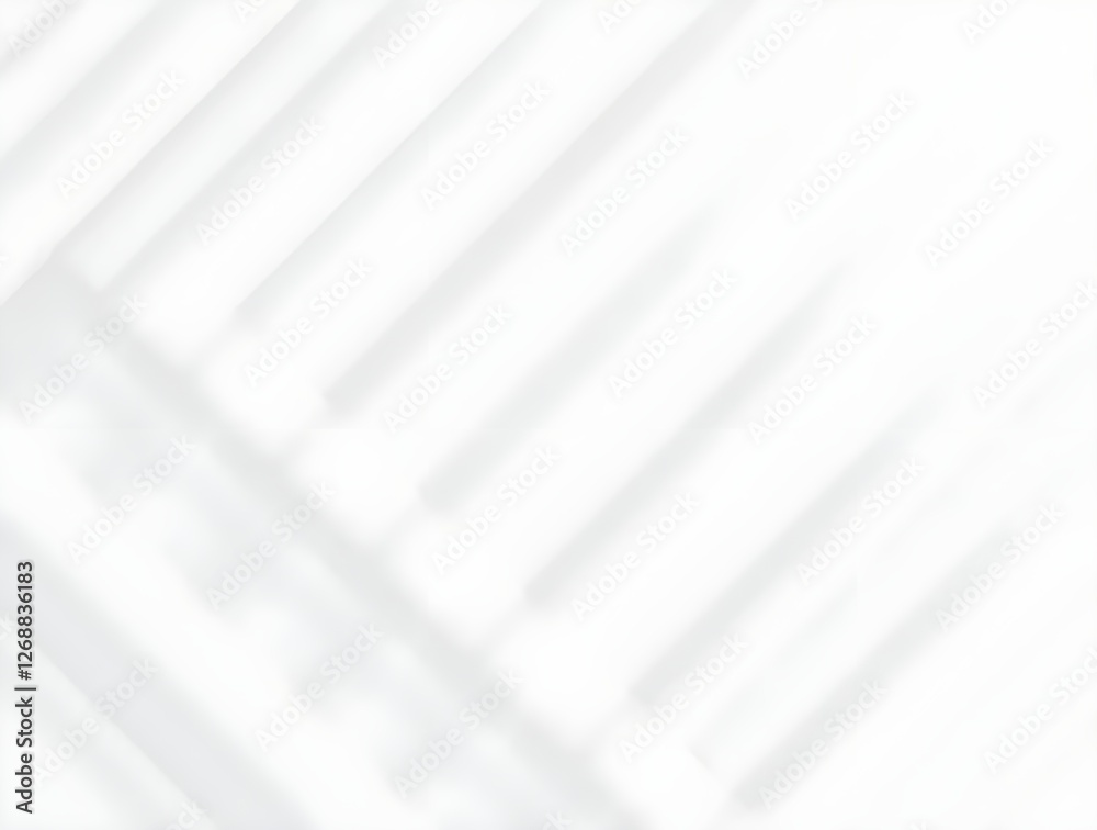 Fototapeta premium Abstract white monochrome vector background, for design brochure, website, flyer. Geometric white wallpaper for certificate, presentation, landing page. Generative ai