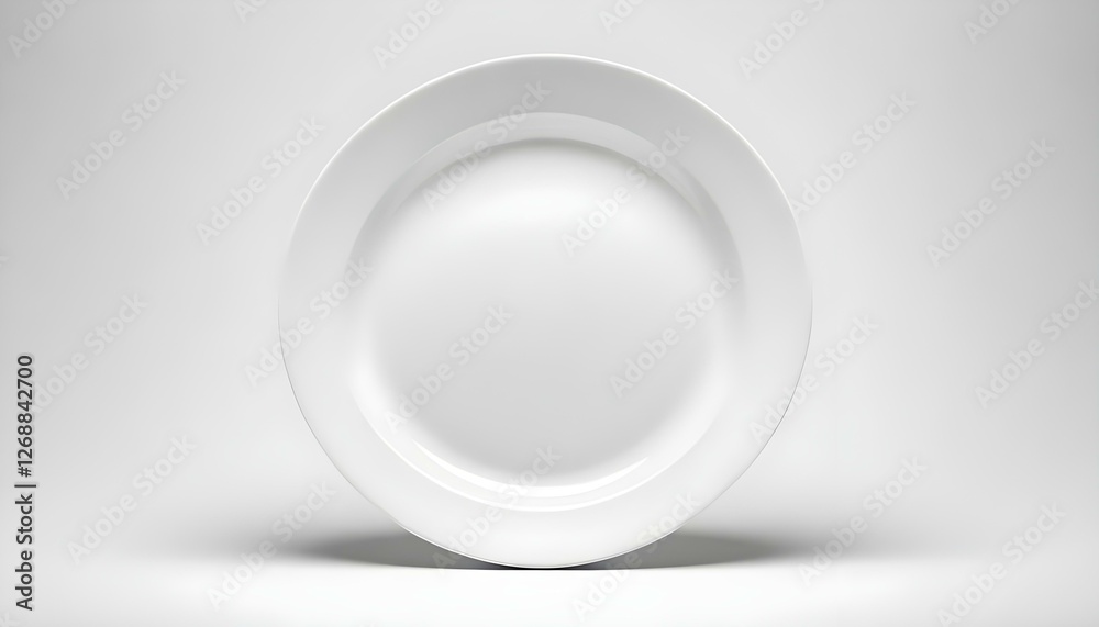 plate isolated on white background plate isolated on white background