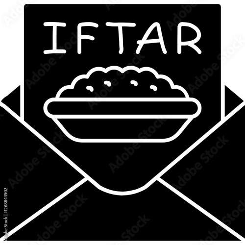 Iftari Invitation Icon