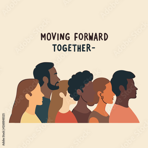 Diverse Faces United: Advancing Beyond Racial Boundaries Through Togetherness