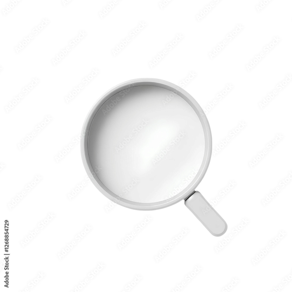 3d magnifying glass with a metallic rim, high-quality png isolated on transparent background 3d magnifying glass with a metallic rim, high-quality png isolated on transparent background