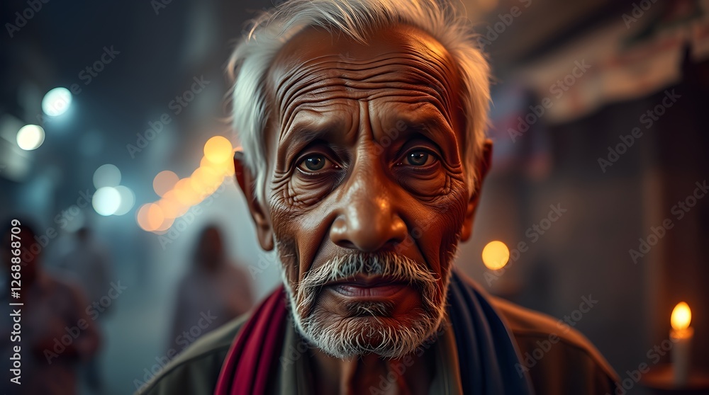 Deep Character Ultra-Realistic Portrait of an Elderly Man with Emphasized Wrinkles & Natural Soft Lighting Deep Character Ultra-Realistic Portrait of an Elderly Man with Emphasized Wrinkles & Natural Soft Lighting