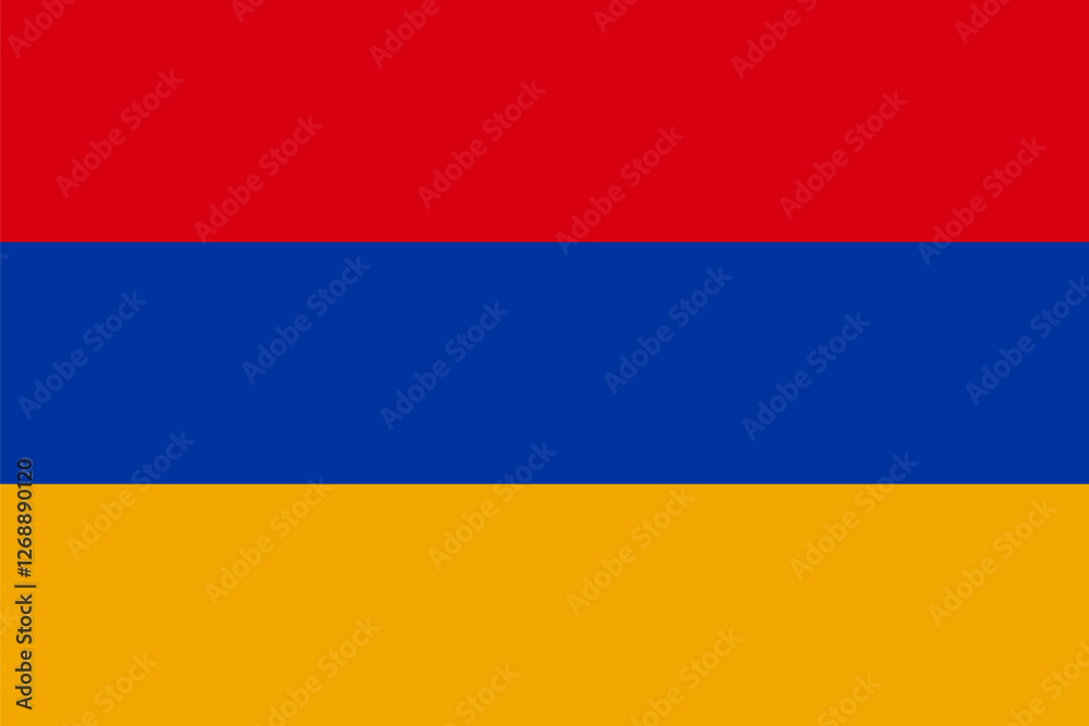 armenia national simple flag, armenian state flag vector illustration, red blue yellow horizontal stripes abstract background armenia national simple flag, armenian state flag vector illustration, red blue yellow horizontal stripes abstract background