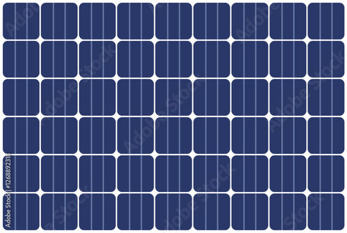 Fondo de patrón de panel solar azul oscuro