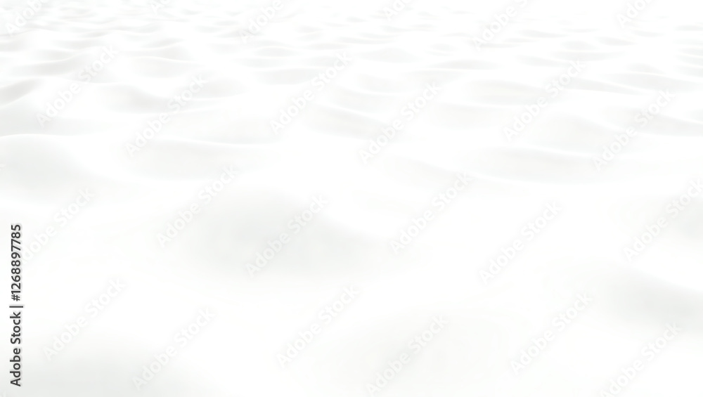 Fototapeta premium Stylish and modern minimalist seamless white wave texture pattern background with monochromatic color scheme. Abstract White Wave Forms background