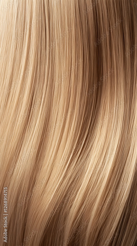 Flawless Honey Blonde Hair in Professional Studio Lighting for Hair Product Advertisement Flawless Honey Blonde Hair in Professional Studio Lighting for Hair Product Advertisement