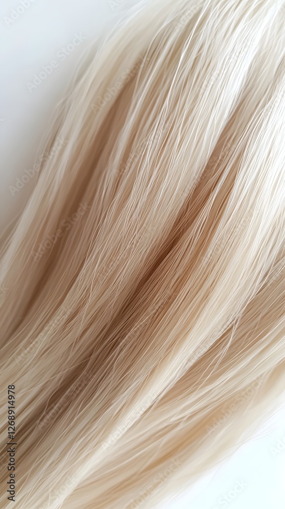 Fototapeta premium Captivating Honey Blonde Hair Highlights Showcasing Natural Beauty and Radiance