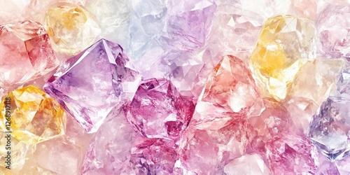 Celestial Bloom: The Enchanted Symphony of Watercolor Flowers